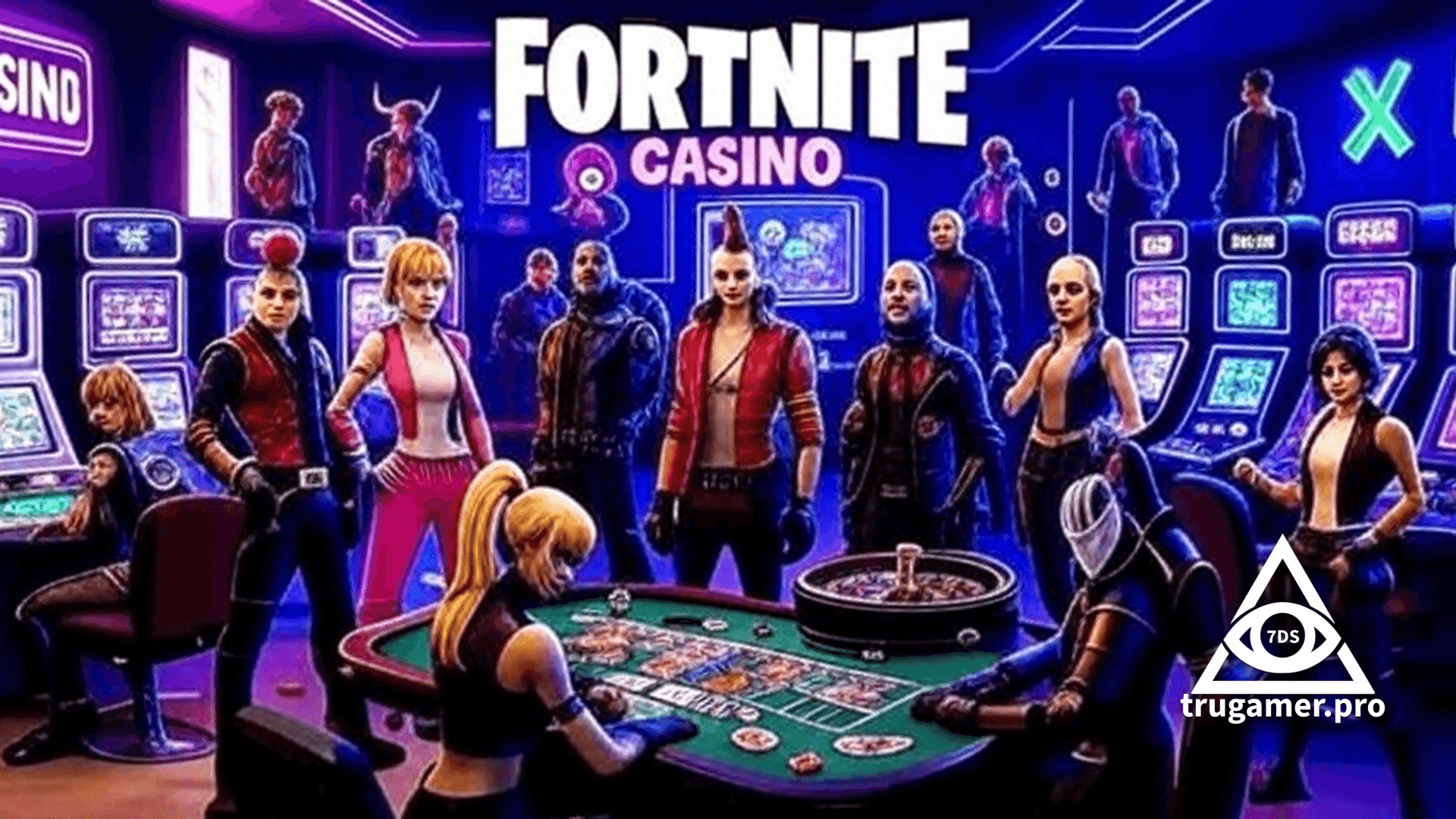 Fortnite now Battle and Casino Royale 