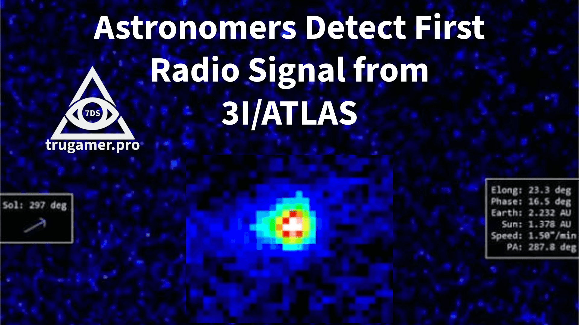 Breaking News: Astronomers Detect First Radio Signal from Interstellar Comet 3I/ATLAS
