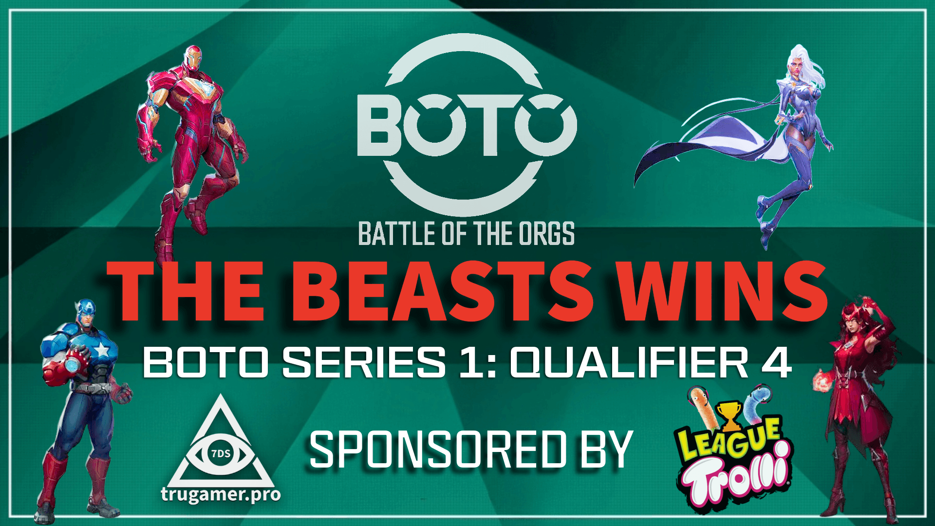 BOTO Series 1 – Qualifier #4 Results Are In!