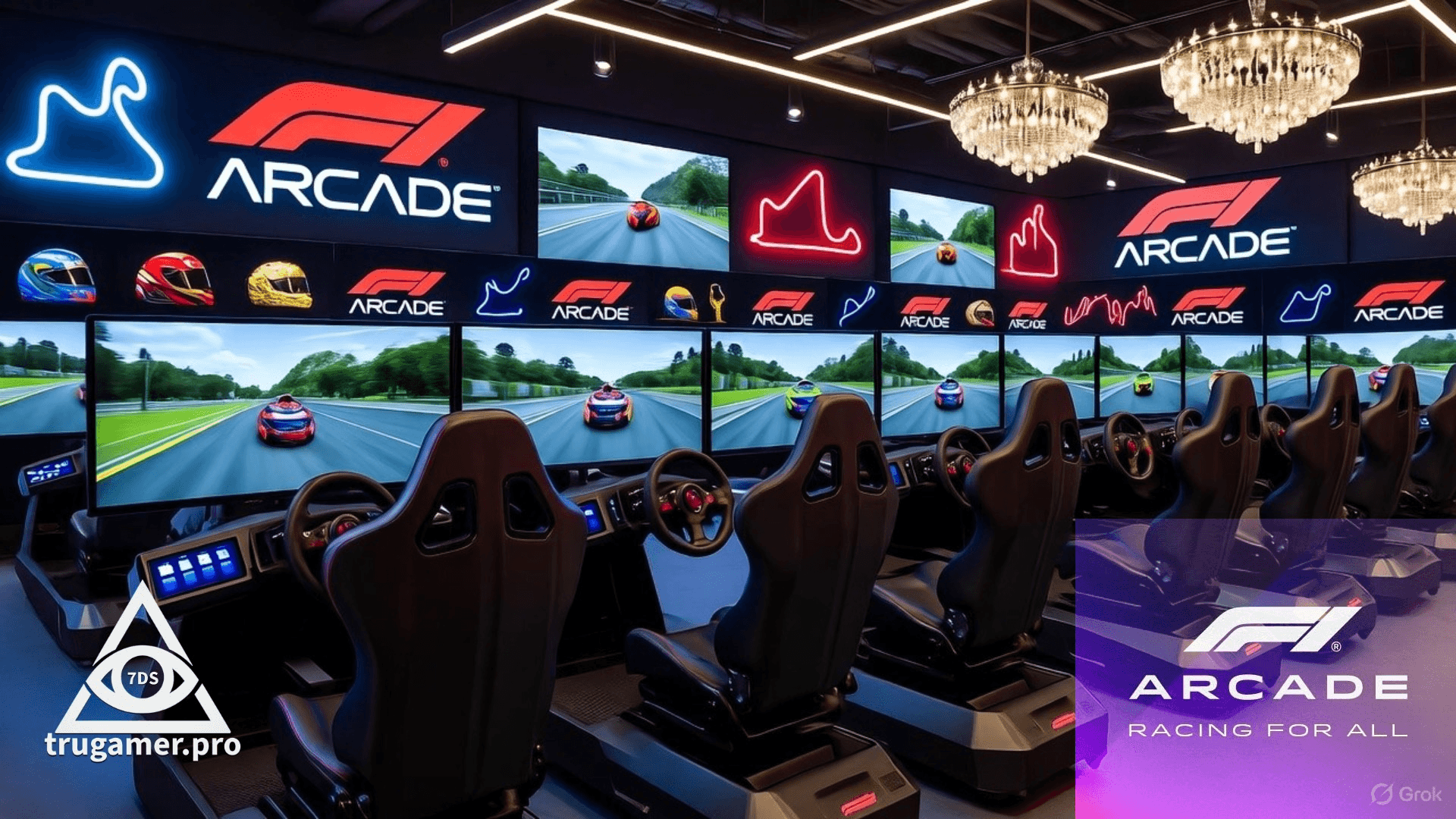  F1 Arcade What a Party