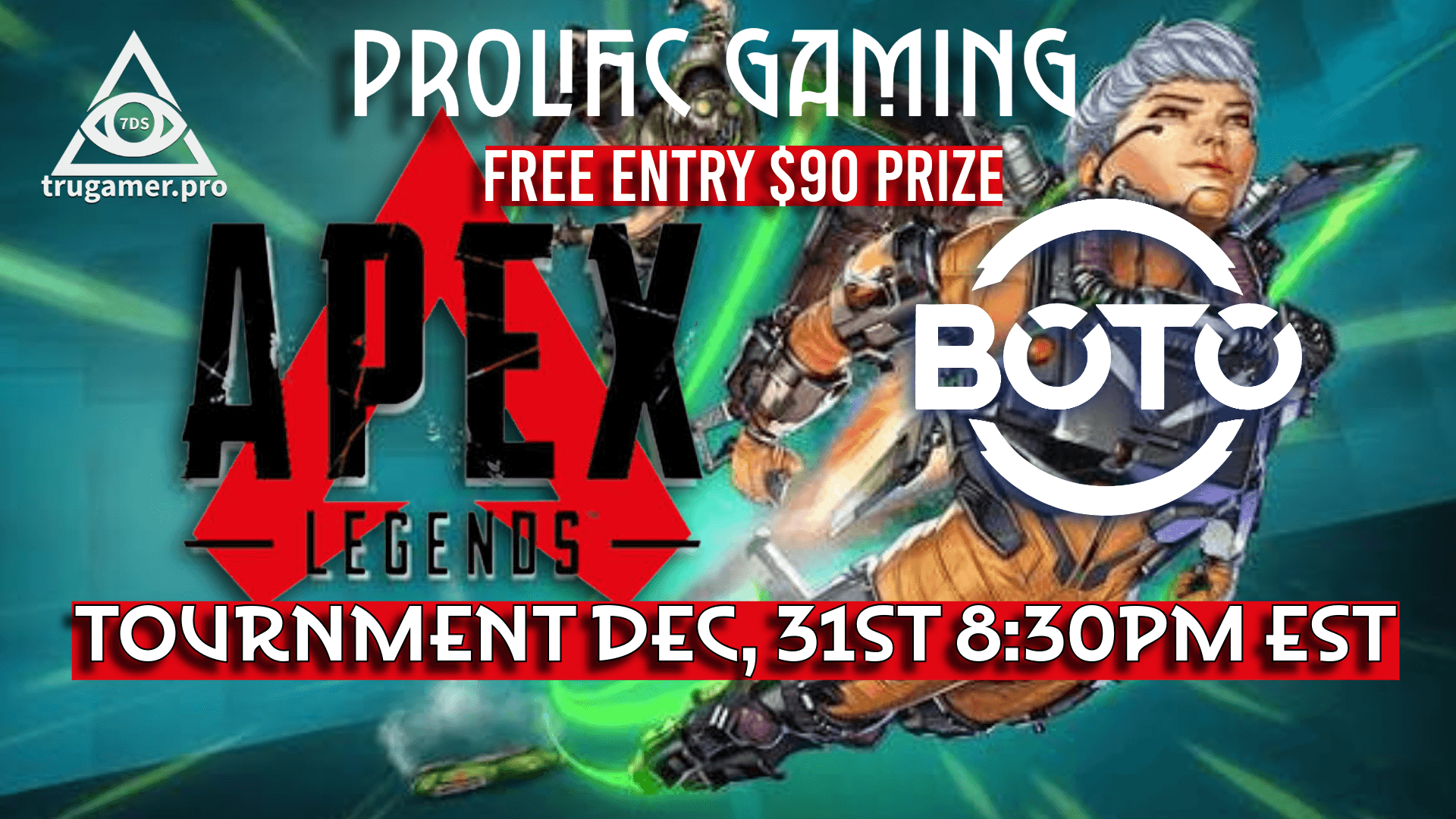 APEX LEGENDS Free Tourney Dec, 31st