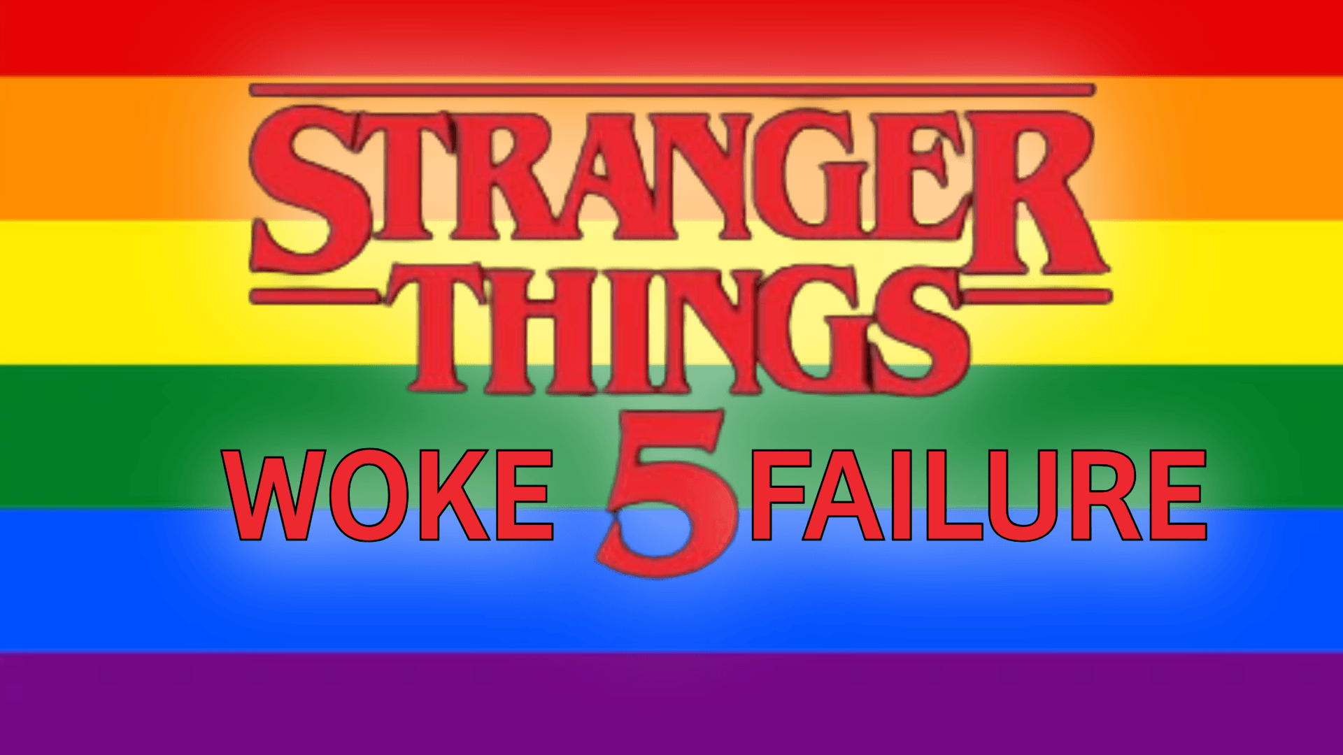  "Stranger Things Takes a Woke Dive" 