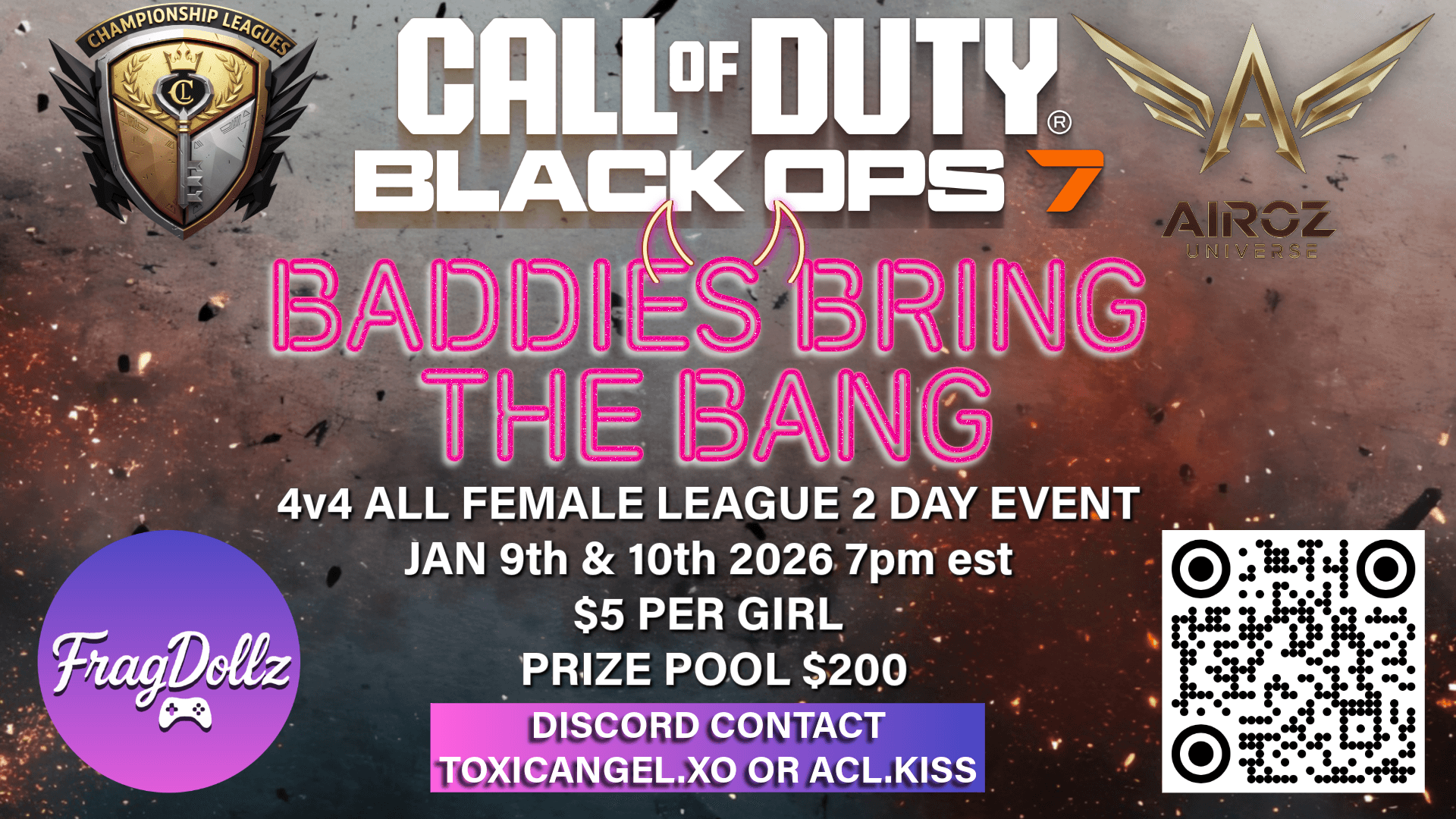 👸🏻BADDIES BRING THE BANG💥💅