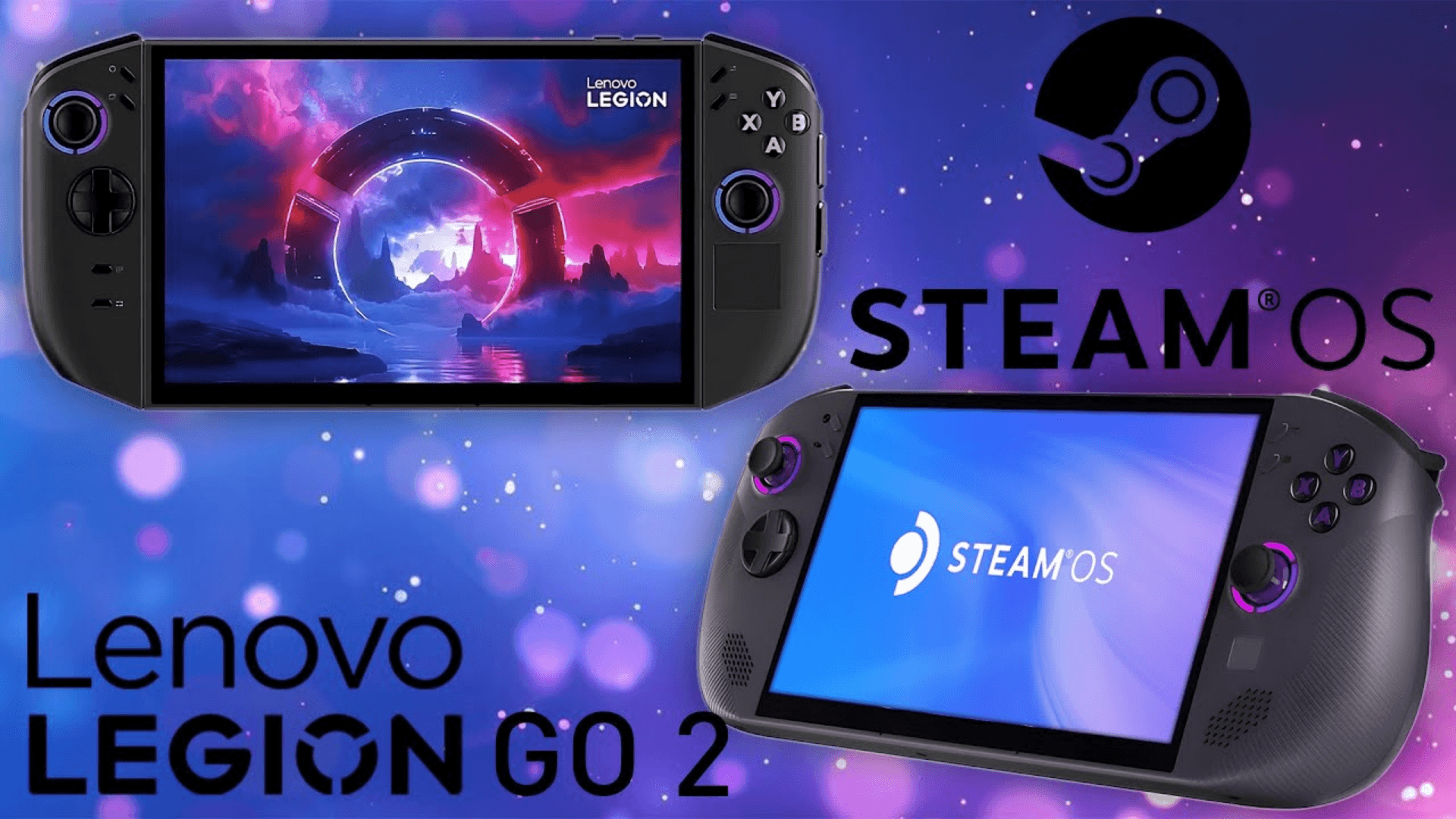 Lenovo's Legion Go 2 Powered by SteamOS announced at CES 2026