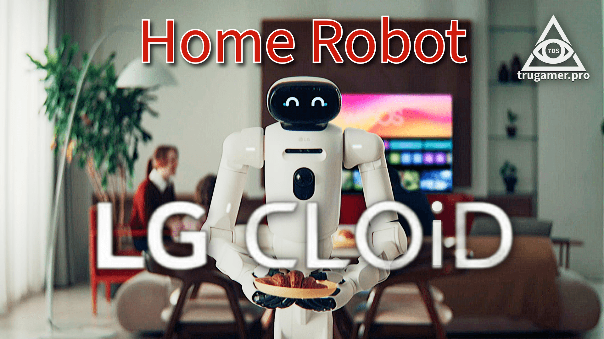 LG CLOiD AI-powered home robot
