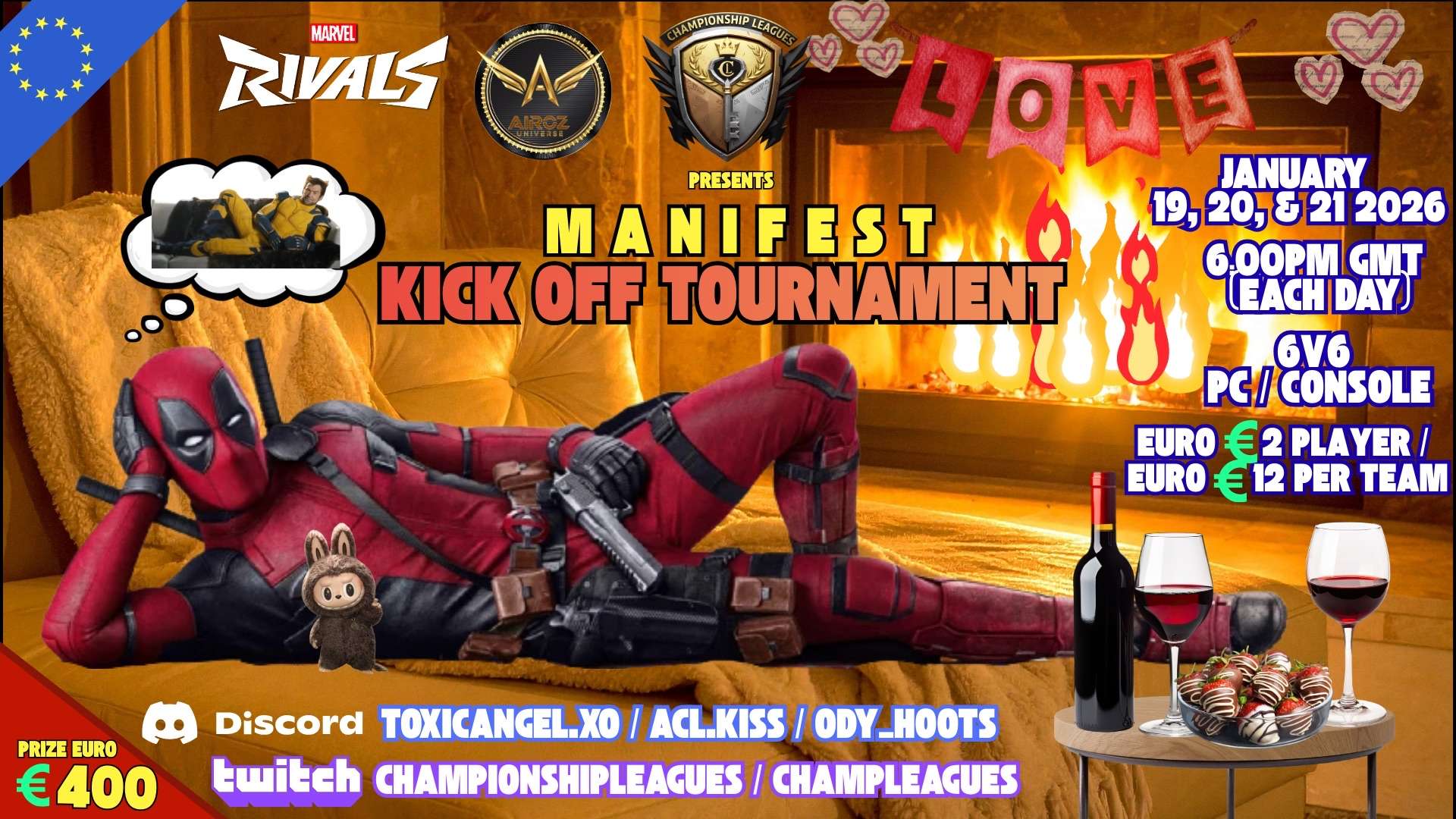 Championship Leagues Presents ✨ The Manifest Kickoff Tournament