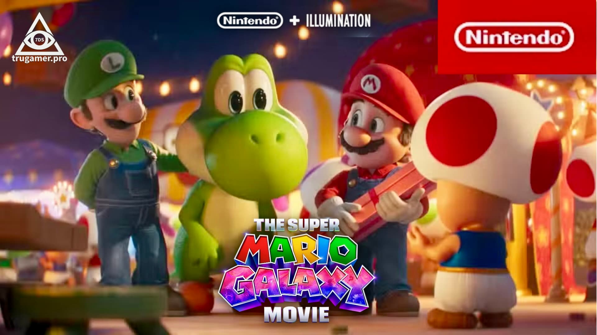 The latest trailer for The Super Mario Galaxy Movie