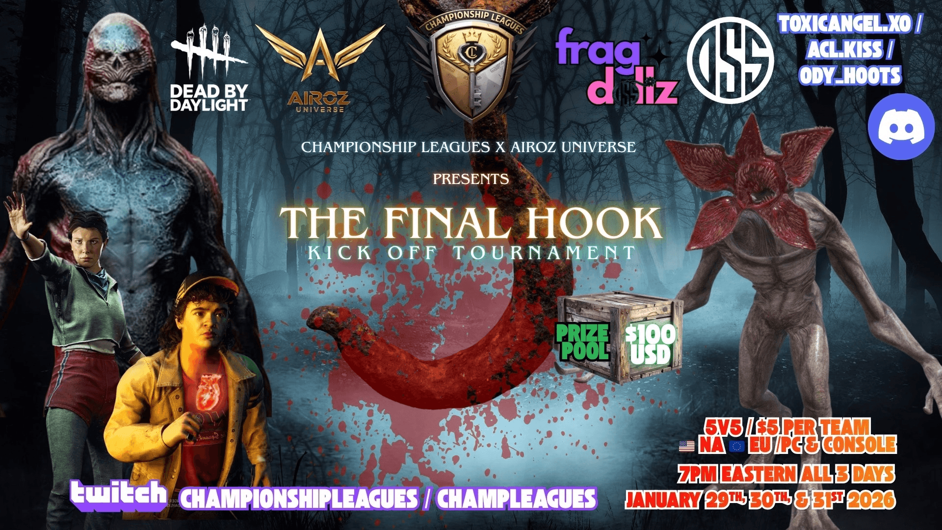 🩸🏆CHAMPIONSHIP LEAGUES x AIROZ UNIVERSE x DSS x FRAGDOLLZ🩸