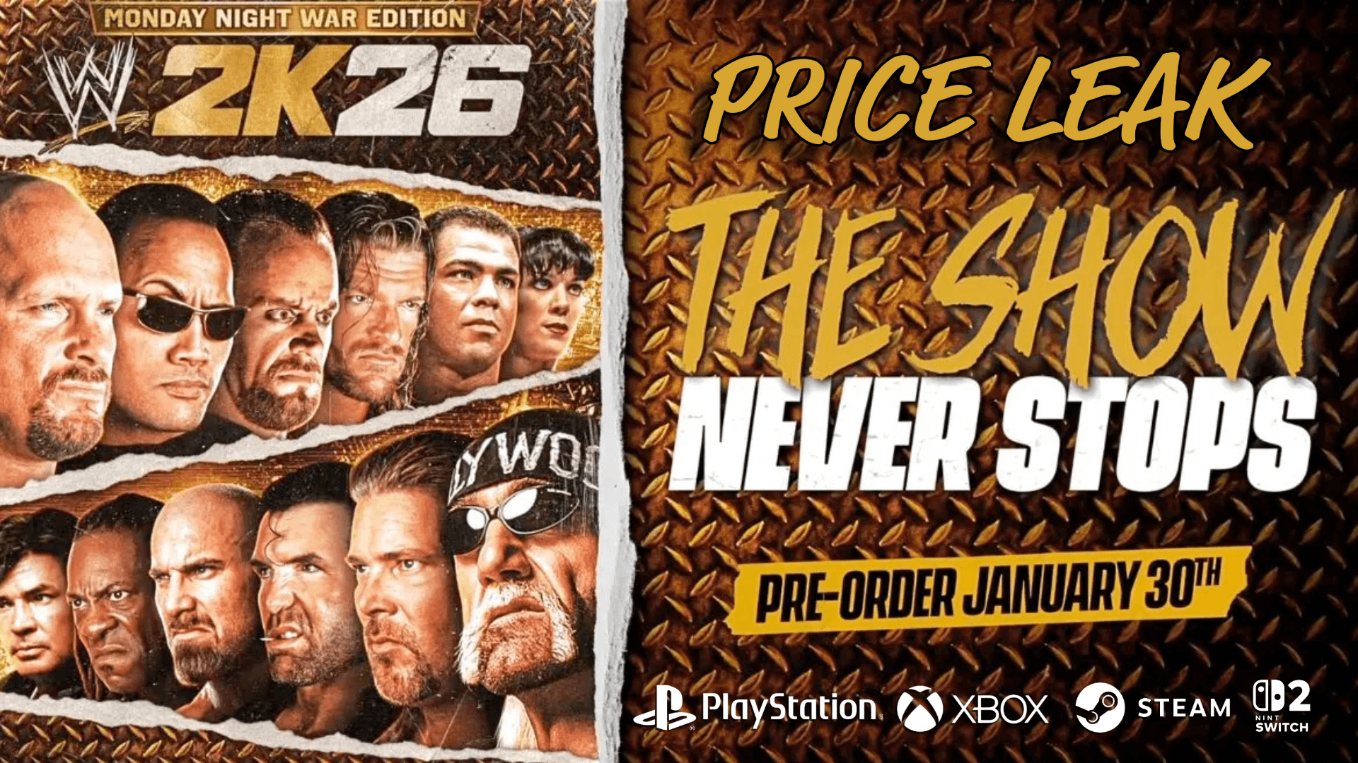 WWE 2K26 Price Leak & Rumors