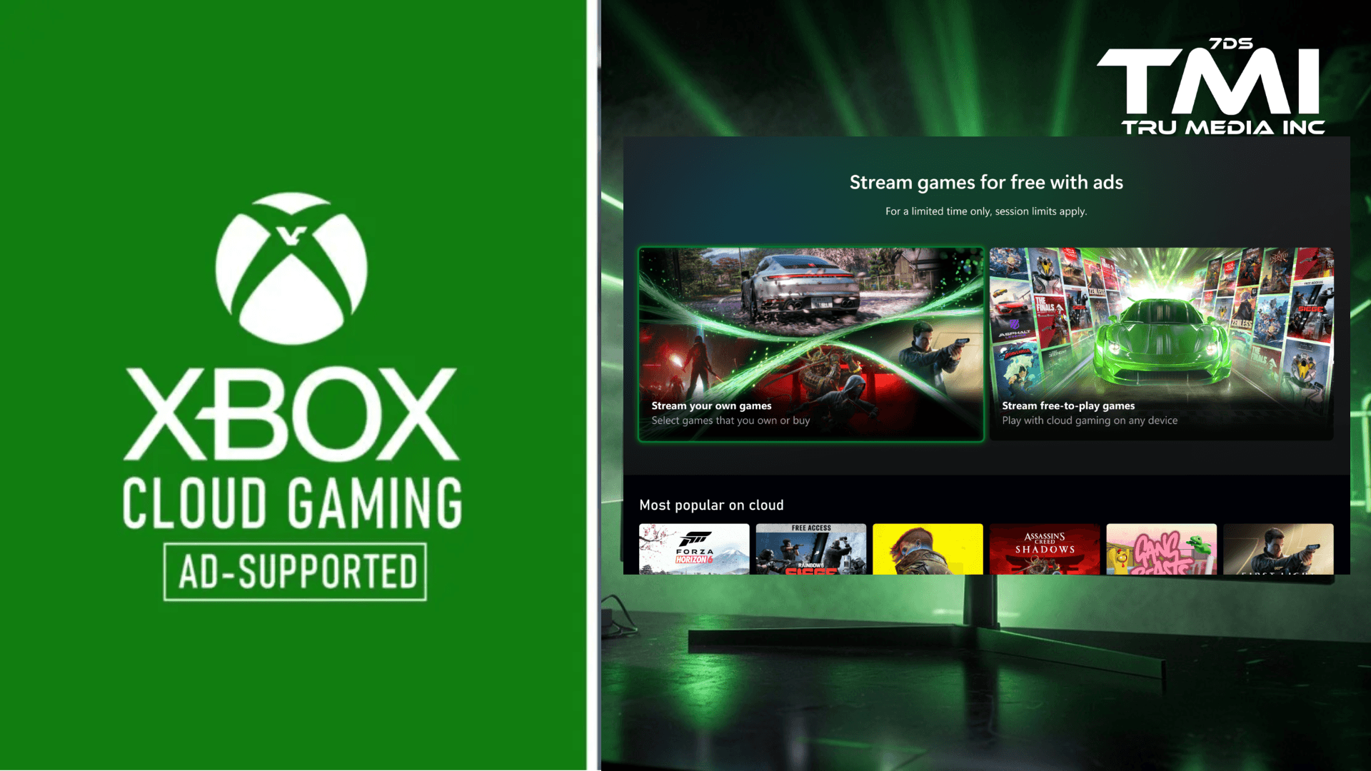 Xbox Cloud Ads