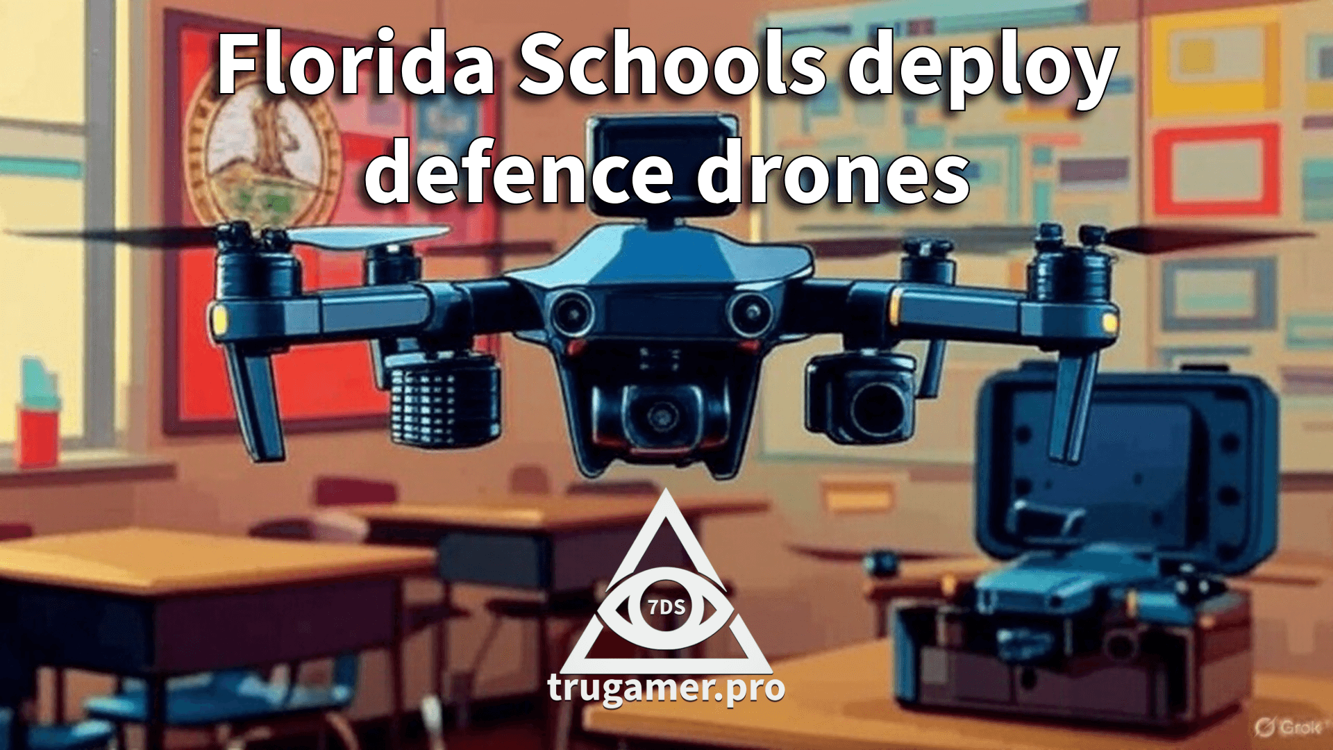 Hight Tech Security Drones coming to FL Schools