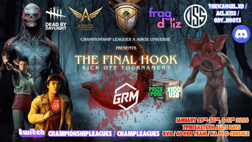 - DEAD BY DAYLIGHT — SABLE & THE BLIGHT TOURNAMENT